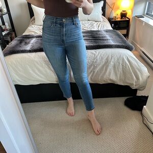 Lola high rise skinny crop jeans - denim forum